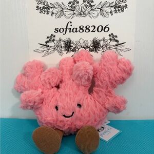 Jellycat Amuseables Coral BNWT New w Tags - 100% Authentic - Fast Ship from US